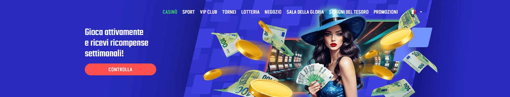 Bonus di benvenuto Winnita